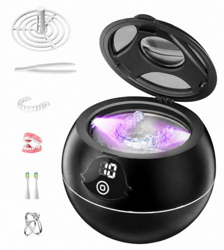 45KHz Ultrasonic Retainer Cleaner Machine, Dental Cleaning Pod