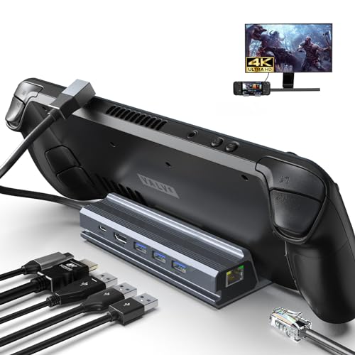 Station d'accueil Steam Deck pour résoudre les problèmes de batterie et Wi-Fi