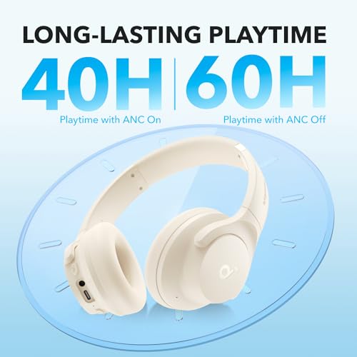 Soundcore A3004G21 By Anker Q20I Hybrid Active Noise Cancelling Headphones, Wireless Over-Ear Bluetooth thumb #4