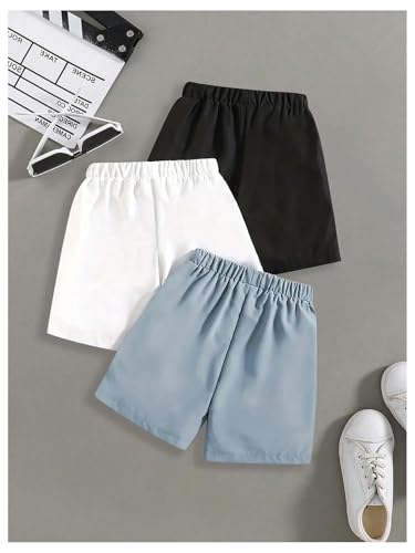 Image of GORGLITTER Boy's Drippy Shorts 3 Piece Cool Summer Bandana Y2k Gym Short | Boys Shorts Size 10, Shorts for Boys, Shorts Pack for Boys, Local Boy Shorts, Boy Shorts Size 8