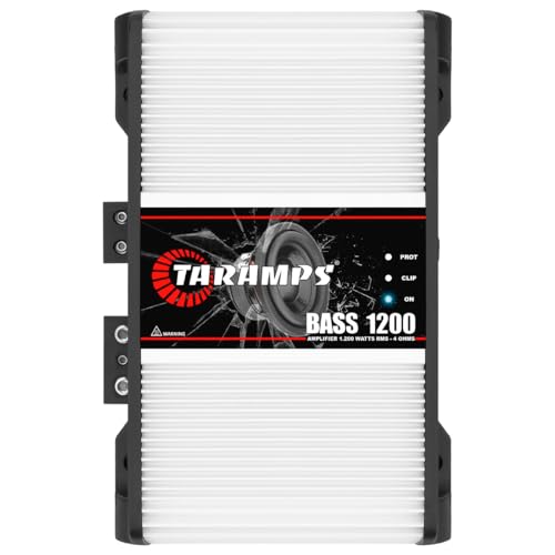 Módulo Amplificador Taramps BASS 1200-4 OHMS 1200 W RMS Amplificador Som Automotivo