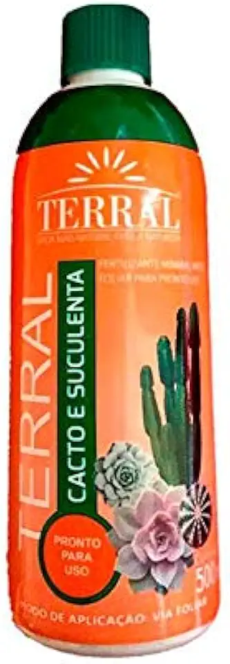 Fertilizante Terral Cactos e Suculentas Pronto para Uso 500ml