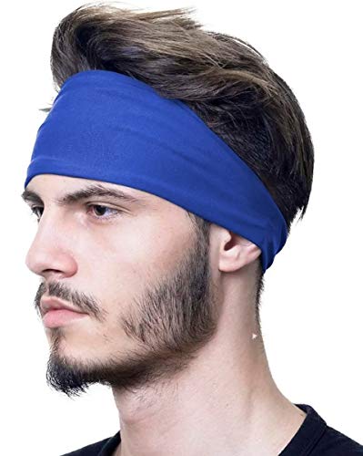 Bandana Headband Proteção UV 50+ Aventura Esportes Faixa Touca Unissex – Azul Royal