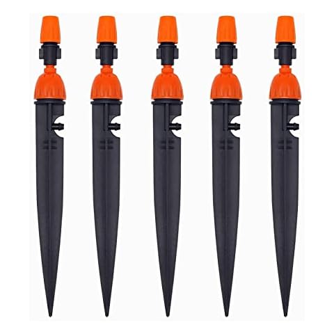 Tesmotor Tropfer Bewässerung Micro Flow Dripper Sprinkler 360 Grad verstellbar Cover