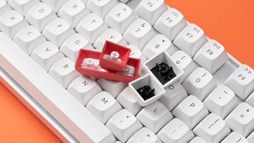 Image of ARION Frost X K8 Pro Gaming Keyboard Wireless Mechanical Keyboard with RGB Backlit, PBT Keycaps for Mac Windows Linux - Gateron G Pro 3.0 Brown switches (Yellow Switches)
