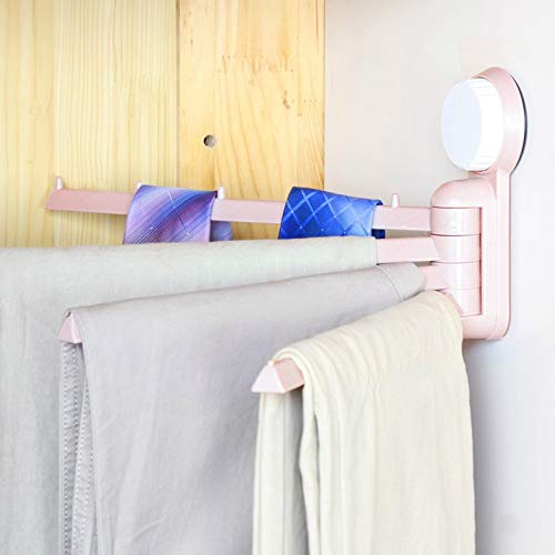 Toallero de pared sin agujeros para organizar trapos de cocina 2