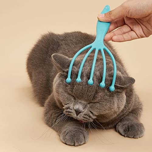 2 Massageador De Cabeça Arame Coçador Cafune Relaxante Anti Stress Manual Capilar Para Relaxar Raspa