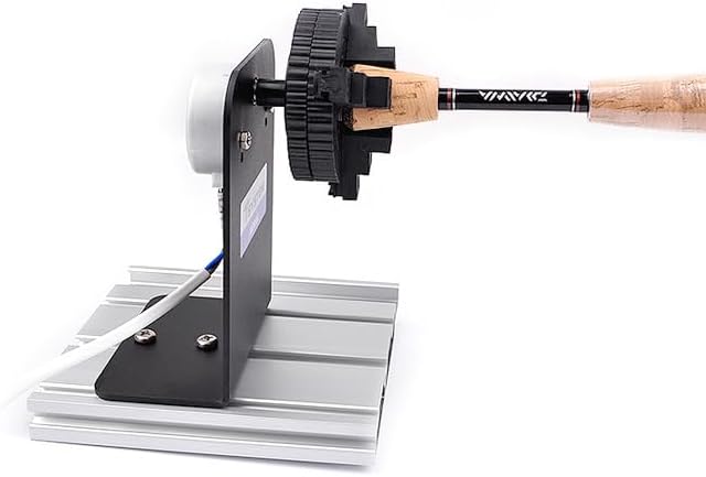 T-SYSTEM 3 Jaw Self Centering Chuck for Rod Building Repair Rod Dryer (TCK-B)