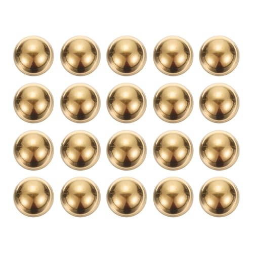 #US 20pack Precision Solid Brass Bearing Balls 8mm Industrial Brass Ball Spheres