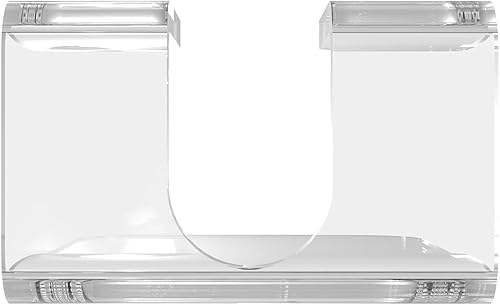 Miniatura 3 de LUEXBOX 2 soportes acrílicos de afeitar para pared de ducha, autoadhesivo, impermeable, para baño, compatible con Fusion 5 Proglide, Mach 3 Classic