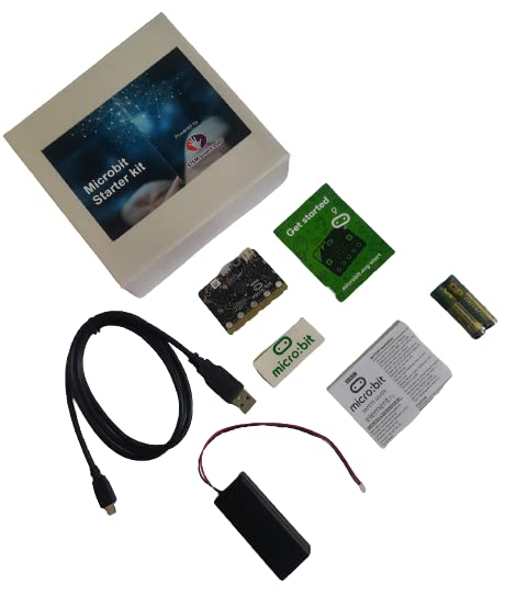 STEM Education BBC microbit V2.2 Starter Kit|Best Educational Birthday Gift Toy for Boys, Girls & Kids aged 8+