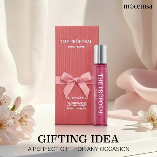 Image of Mocemsa The Proposal Pour Femme Eau De Parfum | Romantic Floral & Fruity Luxury Fragrance | Long-Lasting EDP for Women | 25ml