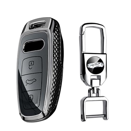 KUNIO AEfBp L[P[X L[z_[ L[Jo[ ԗp V^ Audiނ A3 Sportback A6 A7 A8 A8L Q8 E-Tron A3 Q7 S3 S6 S7 SQ8 2018-2022  یJo[ pc vX`bN