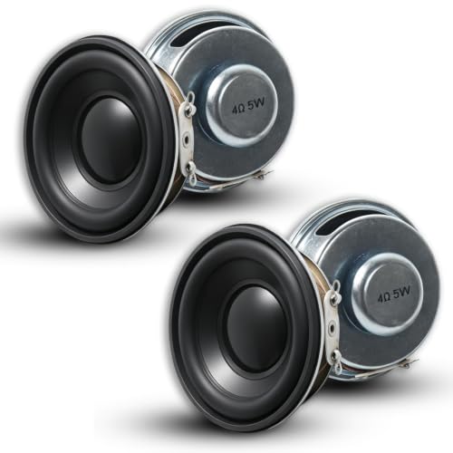 Altavoces woofer de 4 ohmios para reparar y mejorar la voz en proyectos DIY
