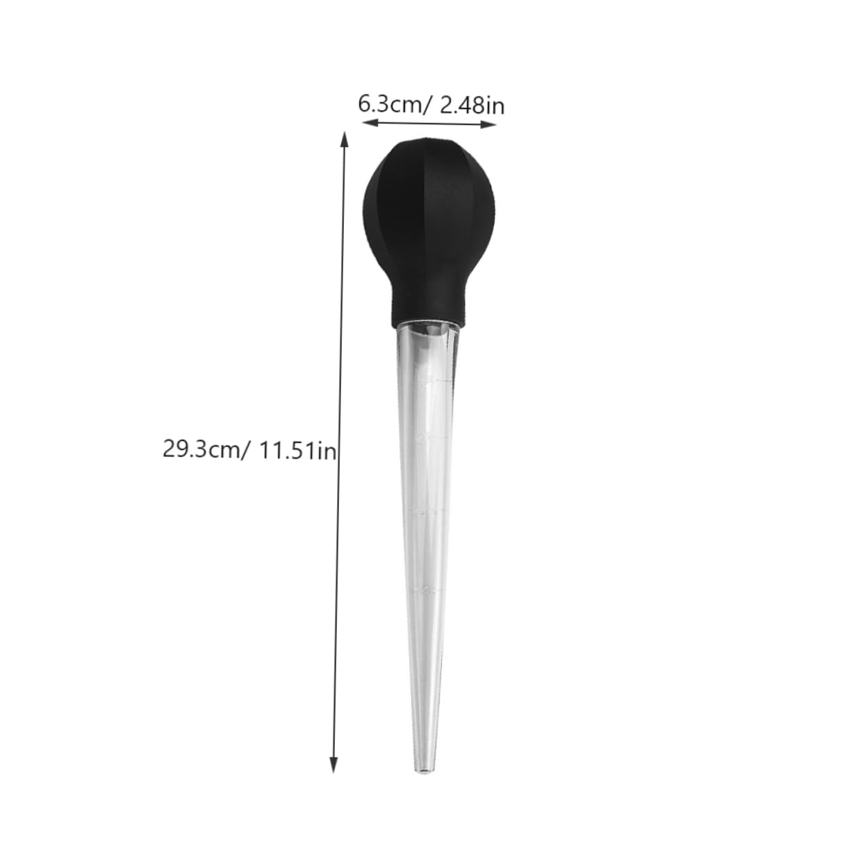 UPKOCH 2pcs Oil Sucker Pump Turkey Baster Cooking Seasoning Injector Silicone Tube Barbecue Accessory