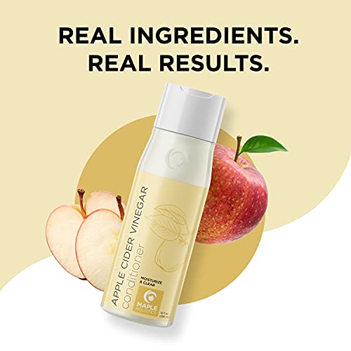 Cowash Apple Cider Vinegar Conditioner – Clarifying And Cleansing Conditioner For Hair Care With Plant Based Keratin Argan Oil And Rosemary Oil For Hair - Sulfate Free Conditioner For Dry Damaged Hair #TOP4