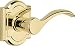 Baldwin 351TBL RH ARB 3 Tobin Right-Handed Dummy Lever, Polished Brass