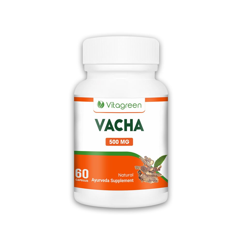 VACHA 500 mg, Pack Of 60 Capsules For Healthy Brain & Sleep, 100% Natural, Ayurveda Herb, Health, Dietary, Herbal, Nutrition Supplements (Pack of 2) (B07NSPNZ9W) Amazon Price History, Amazon Price Tracker