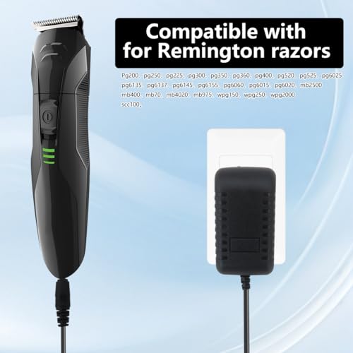 vozpfui 5V Shaver Trimmer Charger Fit for Remington WPG2000, SCC100, MBRP00235 MB4020 MB4040 MB4045A, Replaces UA050035E, HK28U-3.6-100, HK28U-4.5-100, HK28UA-5.0-350, UD-0401