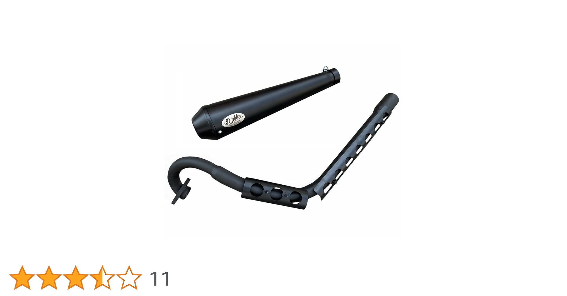 Diablo ブラック マフラー本体 Amazon | Diabolus ホンダスーパーカブC125用オールブラック