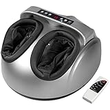 VITALZEN® MINI PREMIUM Masajeador de pies - 4 sistemas de masajes: presoterapia, compresión/aire, combinado, y calor en la planta del pie y en los tobillos - Garantía 2 Años