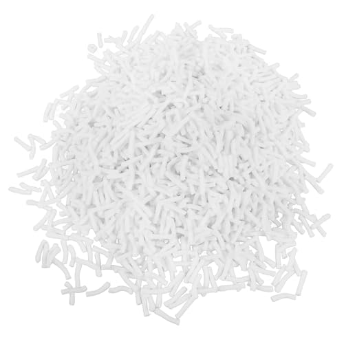 CLISPEED Partículas de Relleno de Látex 1 Kg Bolitas de Látex para Relleno Decorativo Cojines Material Transpirable y Reutilizable para Sillones y Muebles de Sala