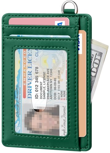 Image of FurArt Slim Minimalist Wallet RFID Credit Card Holder for Men | slim minimalist compact rfid id window thin