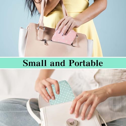 Image of Period Pad Bag 3 Pcs Sanitary Napkin Storage Bags Small Tampon Feminine Period Care Product Holder Menstrual Products Hygiene Pack Cute Pads Portable Organizer Purse for Women