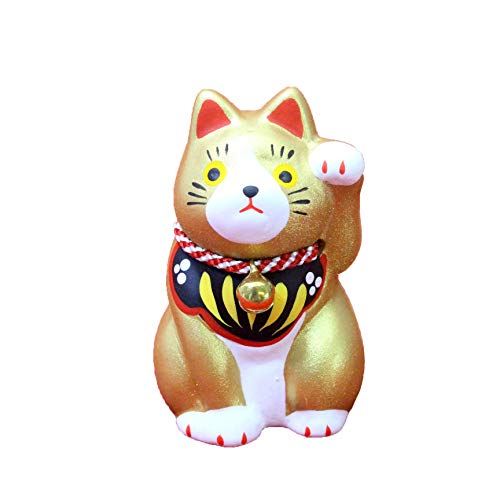クラフトマンハウス 民芸・縁起物シリーズ 招き猫・金(金運)・小