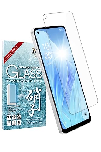 シズカウィル OPPO Reno9 A 用 ガラスフィルム 強化ガラス 保護フィルム CPH2523 用 液晶保護フィルム 1枚入り