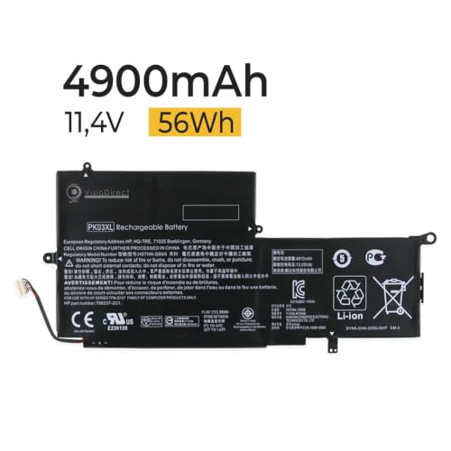 Batterie HP Spectre X360 13-4050NA : fin des coupures avec ce bloc 56Wh
