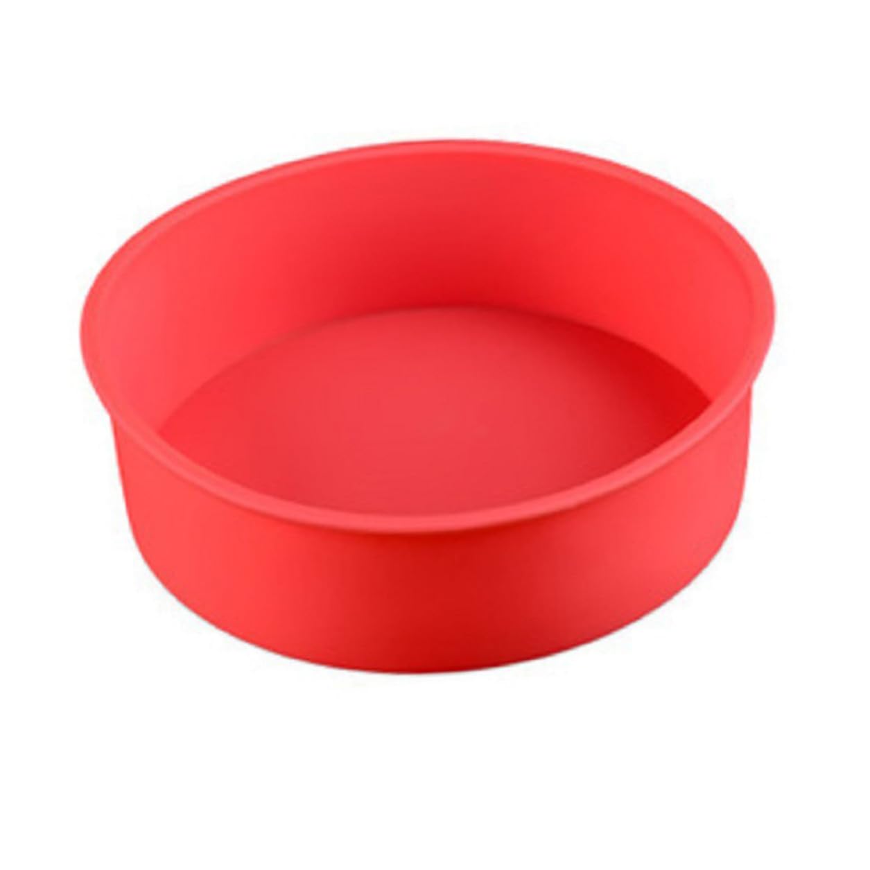 Toyvian Stampo Per Torta in Silicone Rotondo 17 Cm Set Da 3 Pezzi Pirottini Per Cupcake Utensili Da Forno Per Dolci Uso Domestico e Professionale