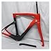 Carbon Road Frames Bicycle Frameset Red(54cm)