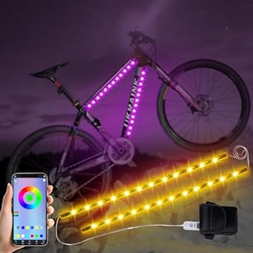 bike frame led lights