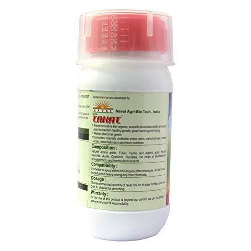 Image of Naval Takat - Bio-Fertilizer For Flowering & Growth, Seaweed Base Fertilizer, Perfect Liquid Fertilizer For Rose Plants (250 Ml)