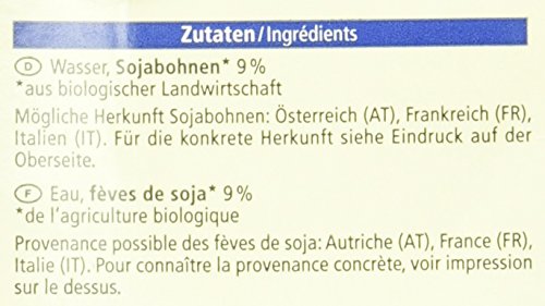Alnatura Bio Sojadrink, ungesüßt, glutenfrei, laktosefrei, vegan, 8er Pack (8 x 1 kg)