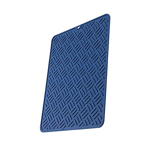 Afwasbare antislip placemats, afdruipmat van silicone, afdruipmat, grote afdruipmat, waterdichte siliconen pad, antislip… - Image 4