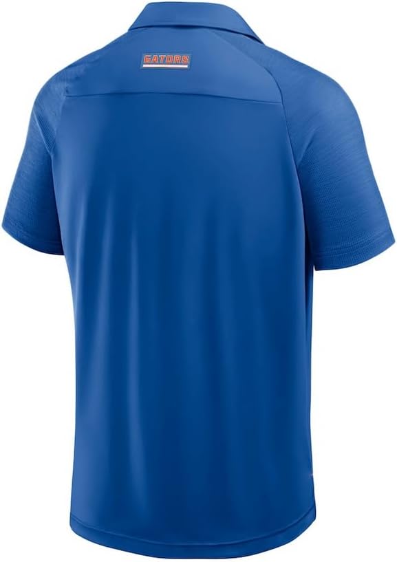 Florida Gators Blue Lead Defender Pique Men's Polo Golf Shirt
