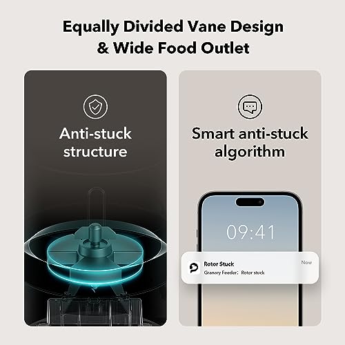 Image of PETLIBRO Automatic Cat Feeder, 5G WiFi Pet Feeder with Freshness Preservation, Timed Cat Feeders for Dry Food, Up to 48 Portions 10 Meals Per Day, Granary Pet Feeder for Cat /Dog