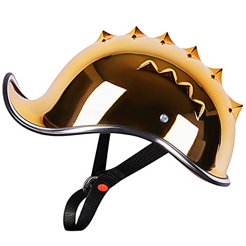 Hanhua Half Helmet Motorcycle Open Face Removable and Washable Lining DOT/ECE Approved Motocross Cruiser Scooter Chopper Moped Suits Men Women