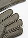 YISEVEN Men's Winter Shearling Sheepskin Leather Gloves Lambskin Flip Cuff Two Point Thick Fur Warm Wool Lined for Cold Weather Dress Driving Work Gifts, Taupe Size Medium