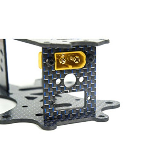 Originele Premium XT60 XT60E XT60E-M inbouwstekker voor vaste montage copter drone goudstekker stekker mannelijke 2-pins beveiligde hoogstroomstekker voor Lipo-accu van Mr. stekker Modelbau