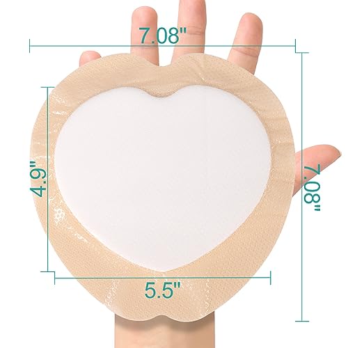 image for Dimora Wound Dressing Sacrum Foam Bandages Silicone Adhesive Border 7