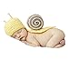 DELEY Baby Mädchen Häkeln Stricken Cartoon Schnecken Kostüm Kleinkind Kleidung Foto Requisiten 0-6 Monate