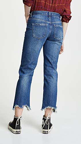 Free People Maggie Mid Rise Straight Jeans3