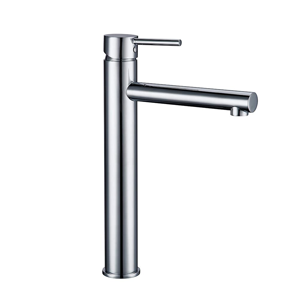 Robinet de lavabo mitigeur eau chaude et froide en laiton noir mat