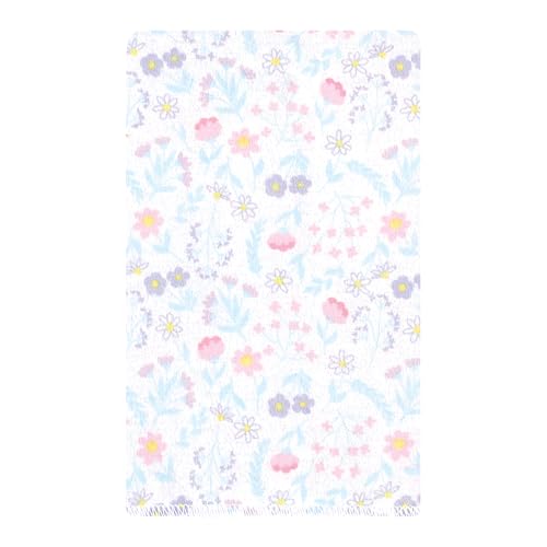 Image of Hudson Baby Unisex Baby Flannel Burp Cloth 10pk, Garden Fairies, One Size