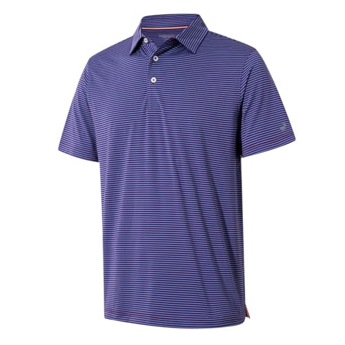 Golf Shirts for Men Dry Fit Moisture Wicking Casual Sport Short Sleeve Mens Golf Polo Shirts