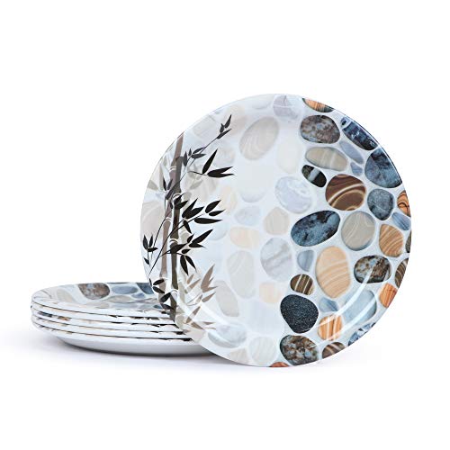 DRIZLING Melamine Full Size Dinner Plates (Pabel Printed, Set Of 6, 11 Inches), Poppy Print, Multicolour (B0BV2SXLDC) Amazon Price History, Amazon Price Tracker