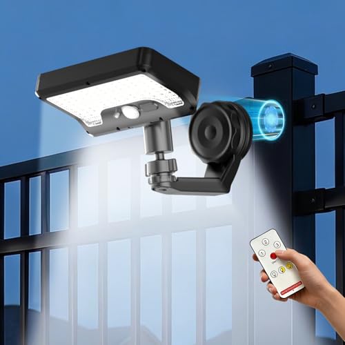 Sumaote Magnetic Solar Lights Outdoor with Motion Sensor 3-Color Temps